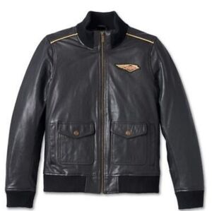 Harley-Davidson Women's 120th Anniversary Bomber Leather Jacket
